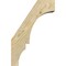 Ekena Millwork 4"W x 8"D x 12"H Balboa Rough Sawn Knee Brace, Douglas Fir BRC04X08X12BOA00RDF - alternate 4